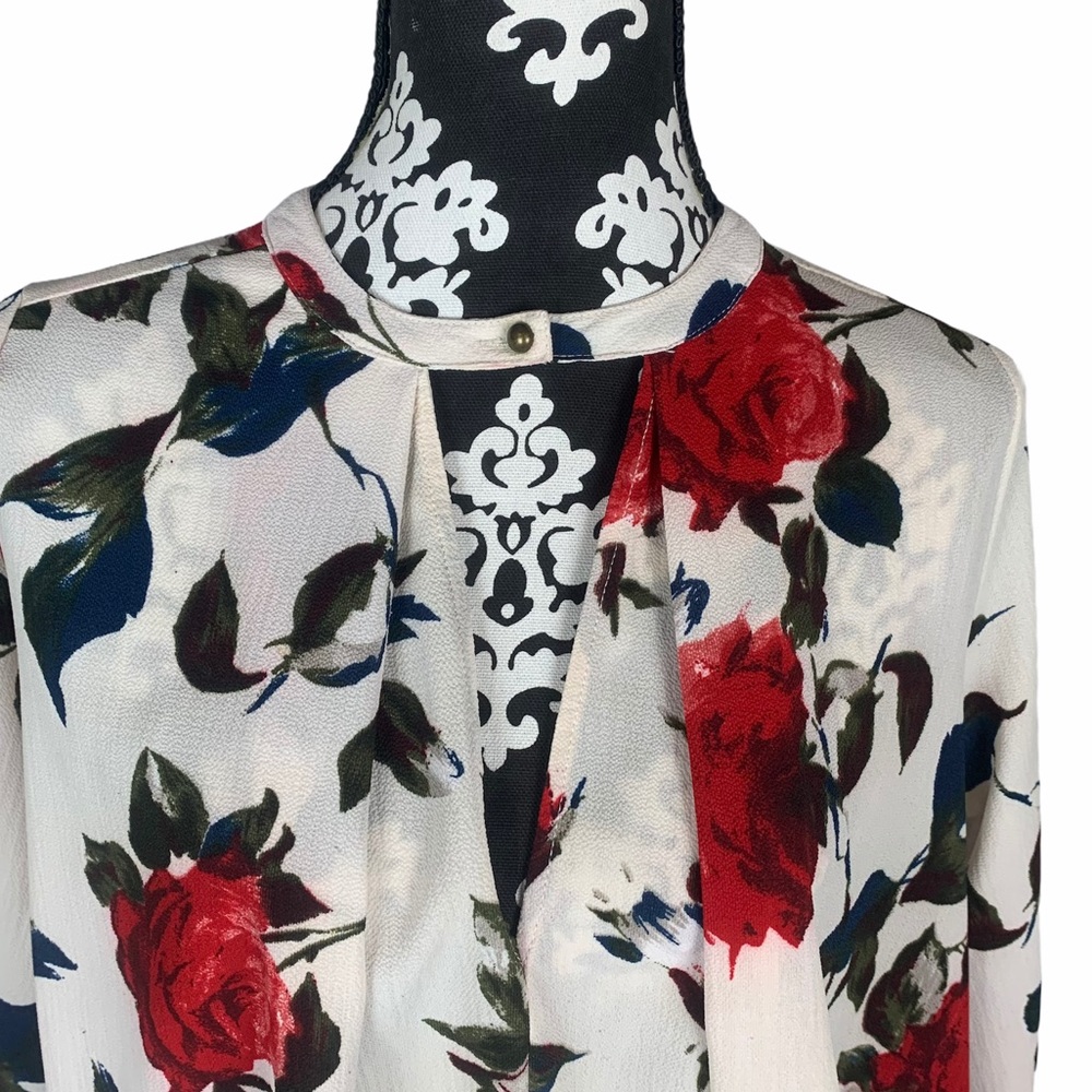 FLOWY & FLORAL Long Sleeve Mini Dress - Picture 5 of 13